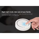 MiLight FUT087B fali érintő dimmer elemes, Mi-Light, fekete