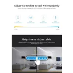 MiLight FUTB0 RGB+CCT fali vezérlő távirányító 3V Elemes, Mi-Light Smart panel