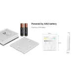 MiLight FUTB2 CCT érintő panel, távirányító, Mi-Light Smart panel