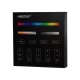 MiLight FUTB4B RGB+CCT fali vezérlő, távirányító, Mi-Light Smart panel Fekete
