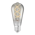 OSRAM Vintage Edison SPIRAL  füstös 230V E27 LED EQ25  1800K