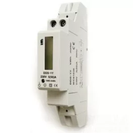   Fogyasztásmérő direkt 1F 50A digitális, NEM hitelesített,DIN sínre, 5256H