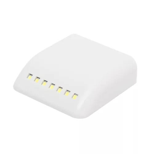 HOME GLS7 nyitásérzékelős bútorlámpa, 7db hidegfehér SMD LED, automatikus kapcsolás, közelítés érzékelő, elemes tápellátás
