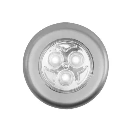   Home GL 03 bútorvilágítás, 3 LED, hidegfehér, nyomógombos, öntapadós felület, GL_03