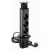GTV ASZTALBA SÜLLYESZTHETŐ IRODAI ELOSZTÓ, IP20, 3x230V, 2xUSB A, FEKETE, ÁTM: 60 MM,1,5M KÁBELLEL, GTV-AE-BPW3S60U-20