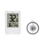 Home HCP60 vezeték nélküli úszó hőmérő, külső-belső hőmérséklet, min/max hőmérsékletek rögzítése, pontos idő, elemes működtetés