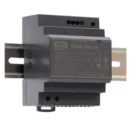   Mean Well HDR-100-24N DIN sínre szerelhető LED-tápegység, 24 V DC, IP20