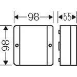 HENSEL DE9345 Kábelösszekötő doboz