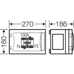 HENSEL FP5102 Terhelésszakaszoló szekrény