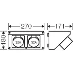 HENSEL FPCB213 Csatlakozódoboz