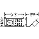HENSEL FPCB216 Csatlakozódoboz