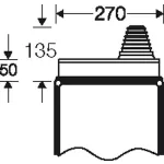 HENSEL FPFG272 Zárófedél