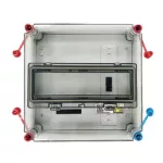 HENSEL HB1000-T Basic 1xM63A fogyasztásmérő szekrény, inverteres csoportos mérőhely