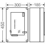 HENSEL HB10V0-E Fogyasztásmérő EON területre