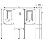 HENSEL HCS421 Csoportos mérőhely