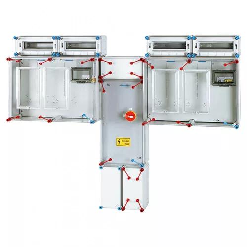 HENSEL HCS422+MF Csoportos mérőhely