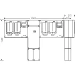 HENSEL HCS422 Csoportos mérőhely