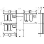 HENSEL HCS432+MF Csoportos mérőhely