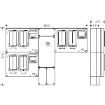 HENSEL HCS432 Csoportos mérőhely