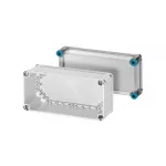 HENSEL K0100 1-es méretű üres Mi típusú szekrény átlátszó fedéllel