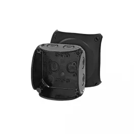   HENSEL KF0200B Időjárásálló kábelösszekötő doboz, fekete
