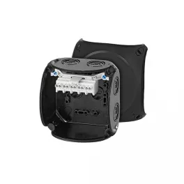  HENSEL KF0402B Időjárásálló kábelösszekötő doboz, fekete