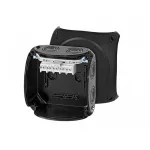 HENSEL KF0604B Időjárásálló kábelösszekötő doboz, fekete