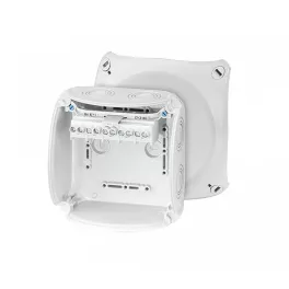   HENSEL KF0606G Időjárásálló kábelösszekötő doboz, szürke