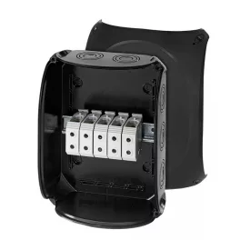   HENSEL KF3535B Időjárásálló kábelösszekötő doboz, fekete