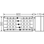 HENSEL Mi3464 Mi Diazed biztosító szekrény