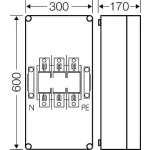 HENSEL Mi4452 MI NH biztosító szekrény
