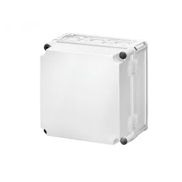   HENSEL Mi9211 Mi üres elosztószekrény zsanéros szürke magasított fedéllel