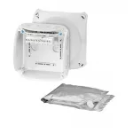 HENSEL WP0604G Vízálló kábelösszekötő doboz kiöntőmasszával, szürke