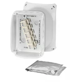   HENSEL WP1010G Vízálló kábelösszekötő doboz kiöntőmasszával, szürke