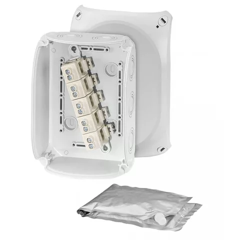 HENSEL WP1010G Vízálló kábelösszekötő doboz kiöntőmasszával, szürke