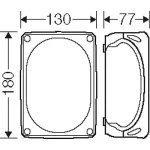 HENSEL WP1010G Vízálló kábelösszekötő doboz kiöntőmasszával, szürke