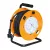 Home HJR 10-30 kábeldob, 30 m, fém talp, IP44-es védelem, H07RN-F 3G1,5 mm2 kábel gumi kábel, max. 3000 W, 4 aljzat takarófedéllel, védőkapcsoló, HJR_10-30