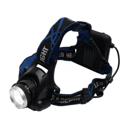   Home HLM 4 LED fejlámpa, fém, 800 lm, 3 funkció, fókuszálható, HLM_4
