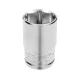 Högert Dugófej 1/2", hatszögletű, metrikus, CrV acél, 36 mm, DIN3124, 1 db / blister HT1A236