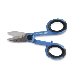   Högert Kábelvágó olló, 140 mm, MAX 0,5 mm kábel vastagságig, CrV acél, 1 db / blister HT1P040