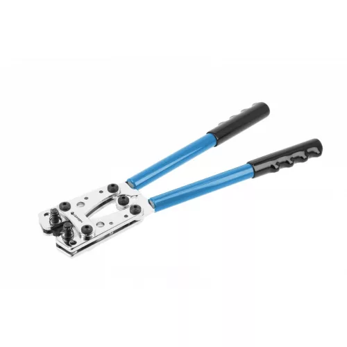 Högert Szigeteletlen szemes saru prés, 6-10-16-25-35-50mm2, 10-1AWG, 390mm HT1P206