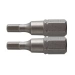 Högert Csavarhúzó BIT, HEX3 - HEX4 MIX 25 mm, acél S2 HT1S359