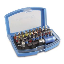   Högert Csavarhúzó BIT készlet, 32 db-os, acél S2 HT1S400