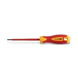   Högert Csavarhúzó szigetelt 1000V, lapos, 3 x 100 mm, acél S2, mágneses HT1S903