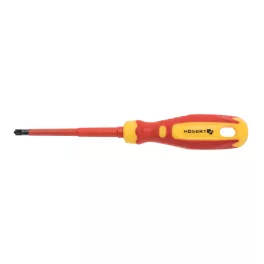   Högert Csavarhúzó szigetelt csillag, Phillips, PH1/SL5, 1000 V, 100 mm, CrMo acélötvözet HT1S973-1