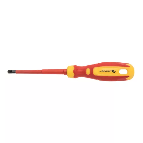 Högert Csavarhúzó szigetelt csillag, Phillips, PH1/SL5, 1000 V, 100 mm, CrMo acélötvözet HT1S973-1