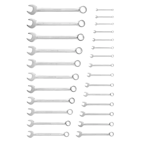 Högert Villás és csillagkulcs készlet (6-32 mm), 26 db-os, CrV HT1W496-1