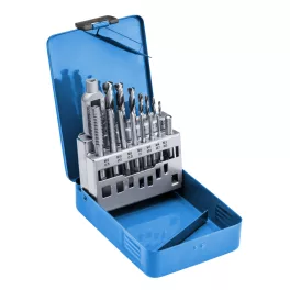   Högert Menetmetsző készlet HSS acél, M3-M12, (15 db-os) HT3B581