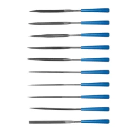   Högert Tűreszelő szett, 10 db-os, 140 mm, A3 acél, ergonomikus markolat HT3B809
