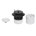 Home IKF 40 ventilátoros beltéri rovarcsapda, 40 m2 hatókörzet, UV-A fény, rovargyűjtő kosár, 1 x 7 W fényforrás, IKF_40